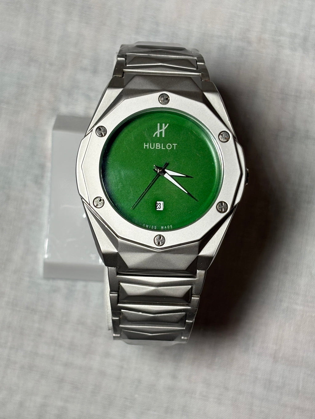 Hublot with Green Dial
