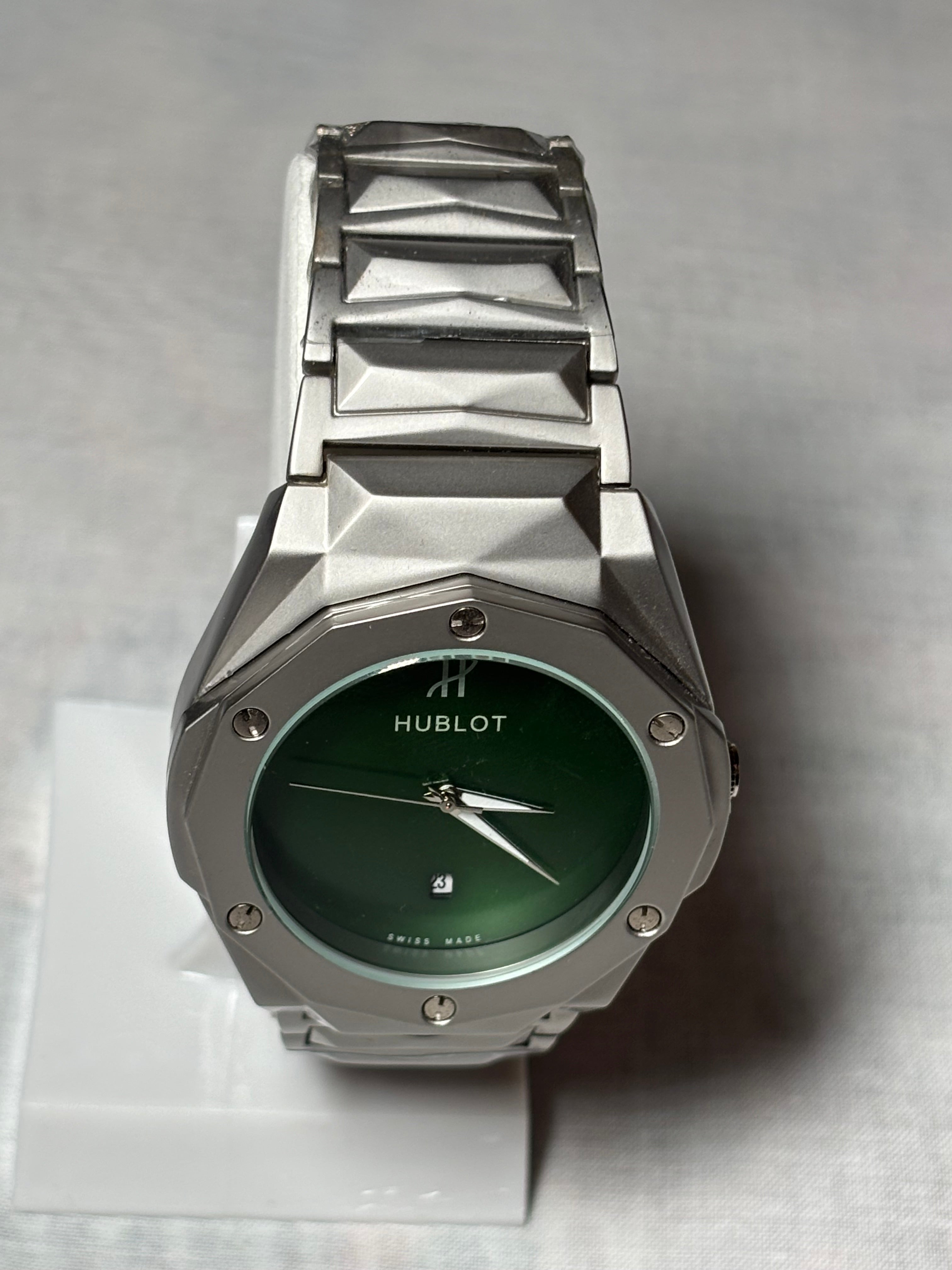 Hublot with Green Dial