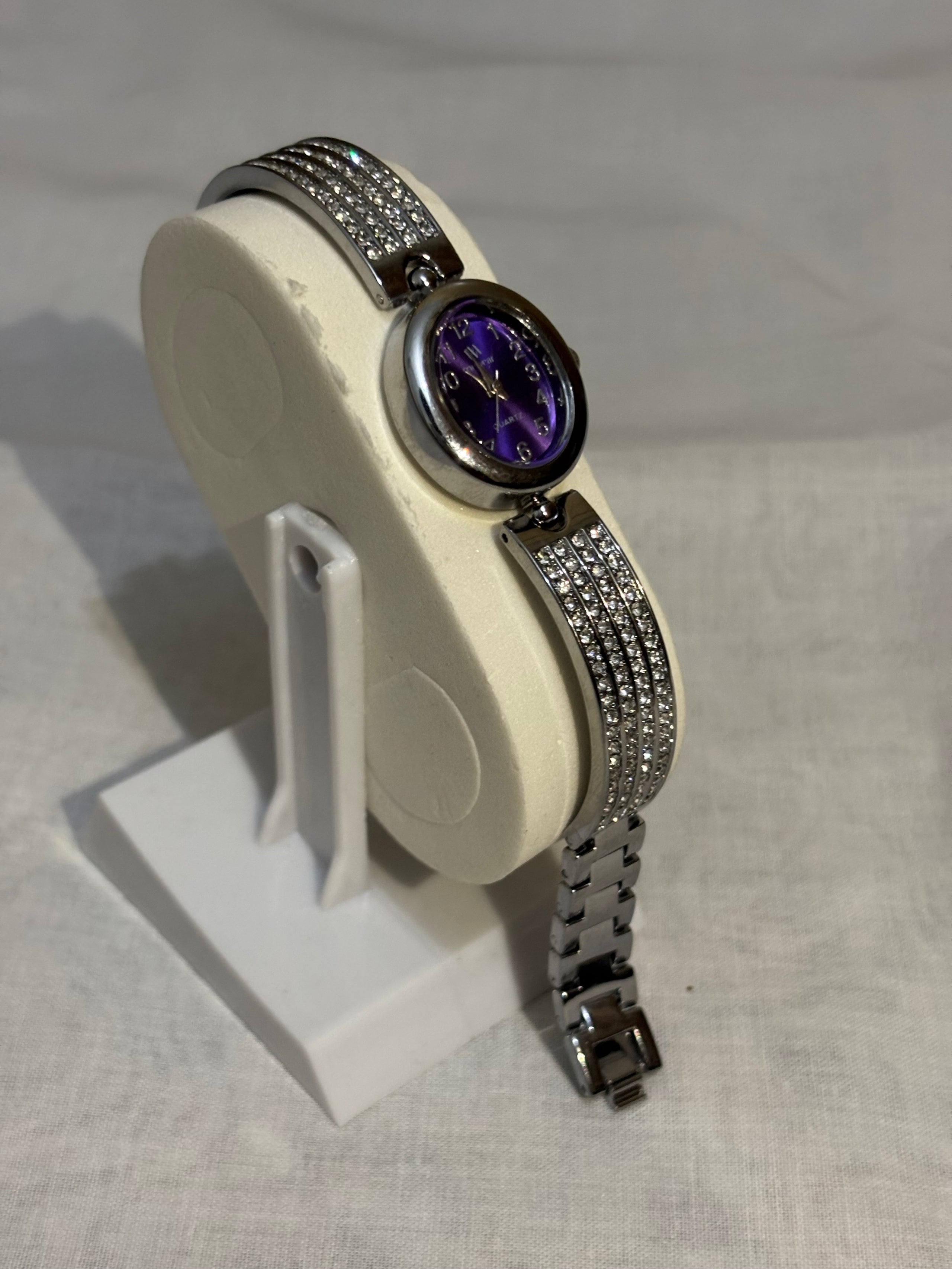 Mewear watch with blue dial