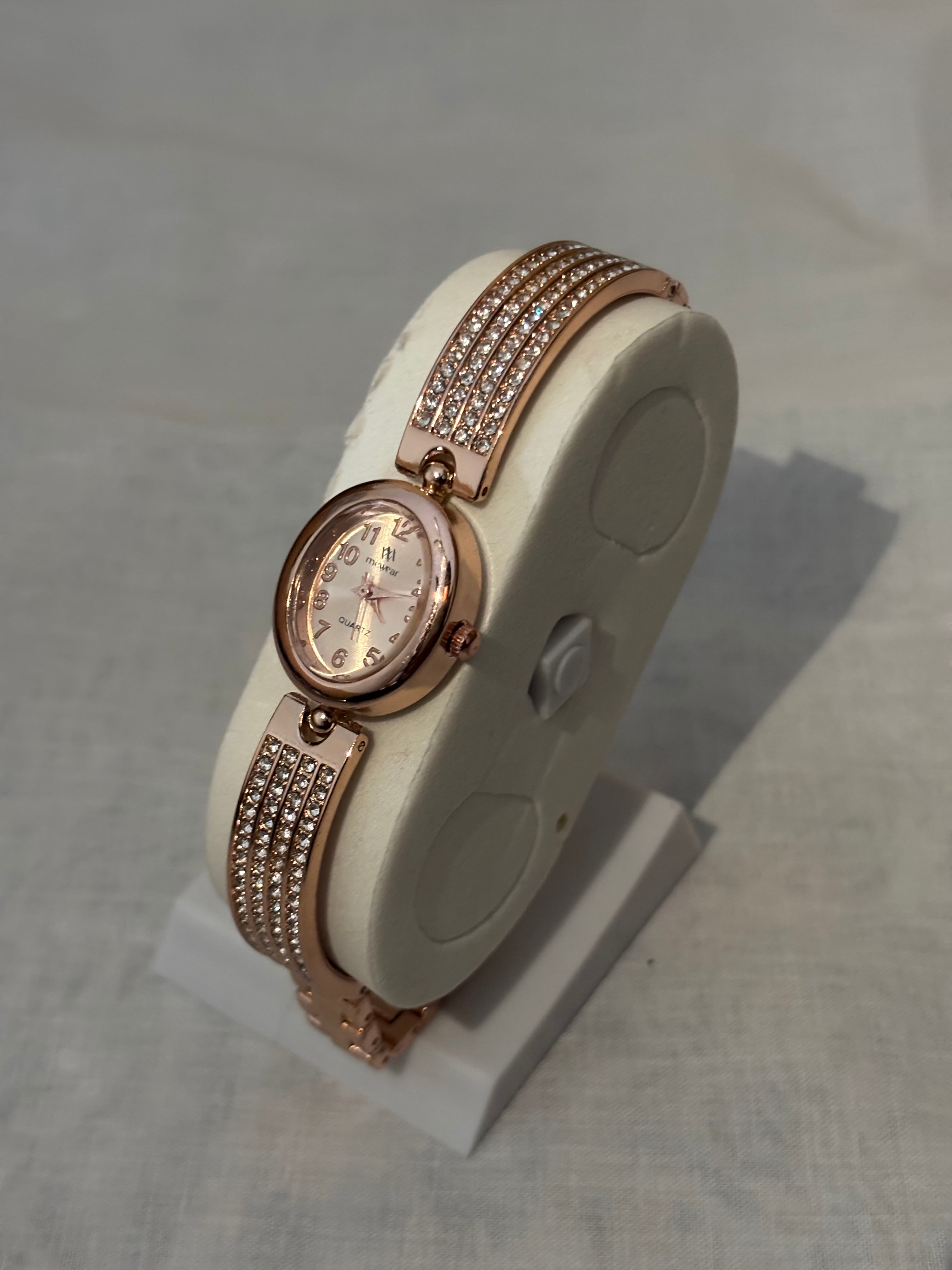 Golden chain with golden dial