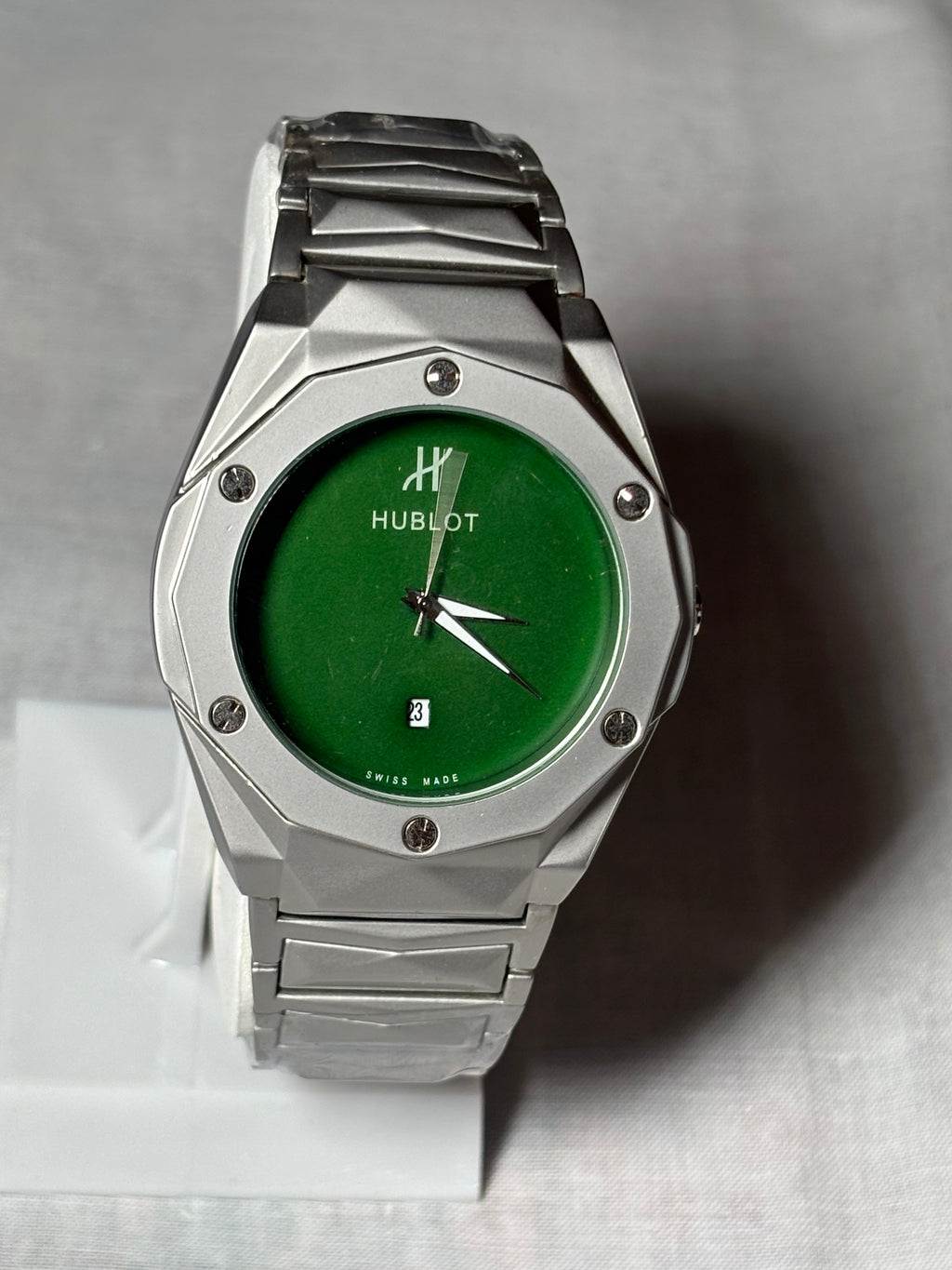 Hublot with Green Dial