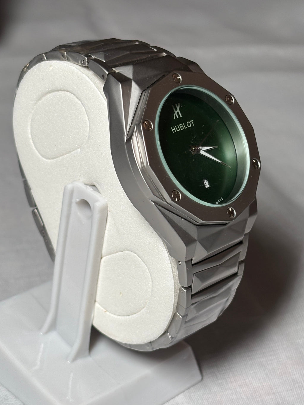 Hublot with Green Dial