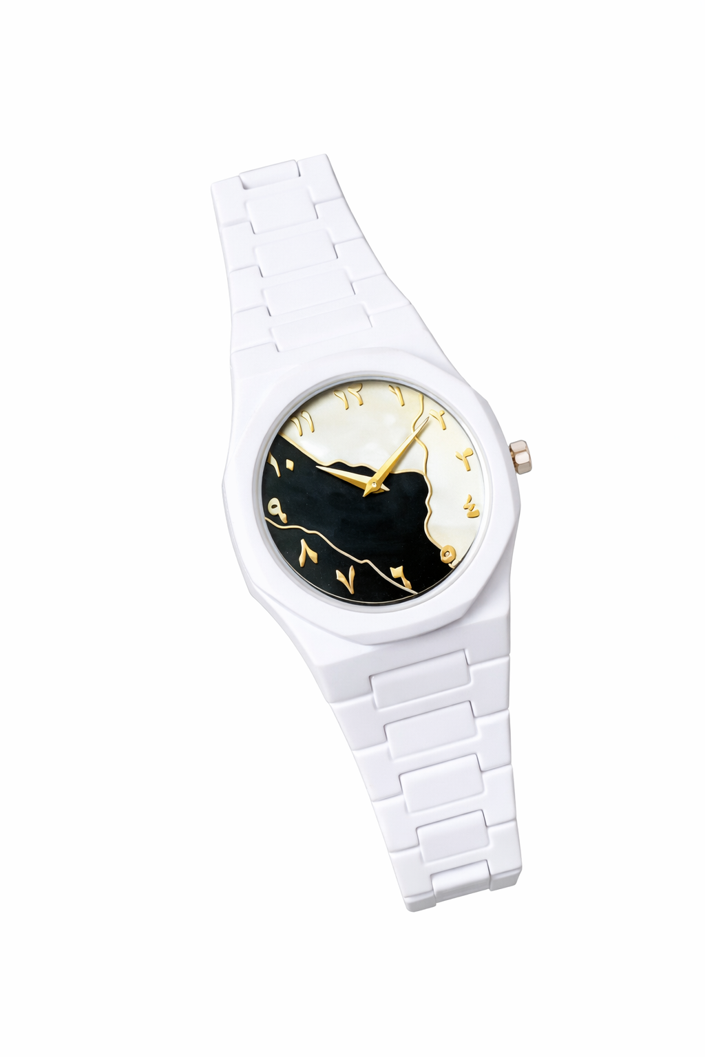 Aura Watch | White + Black